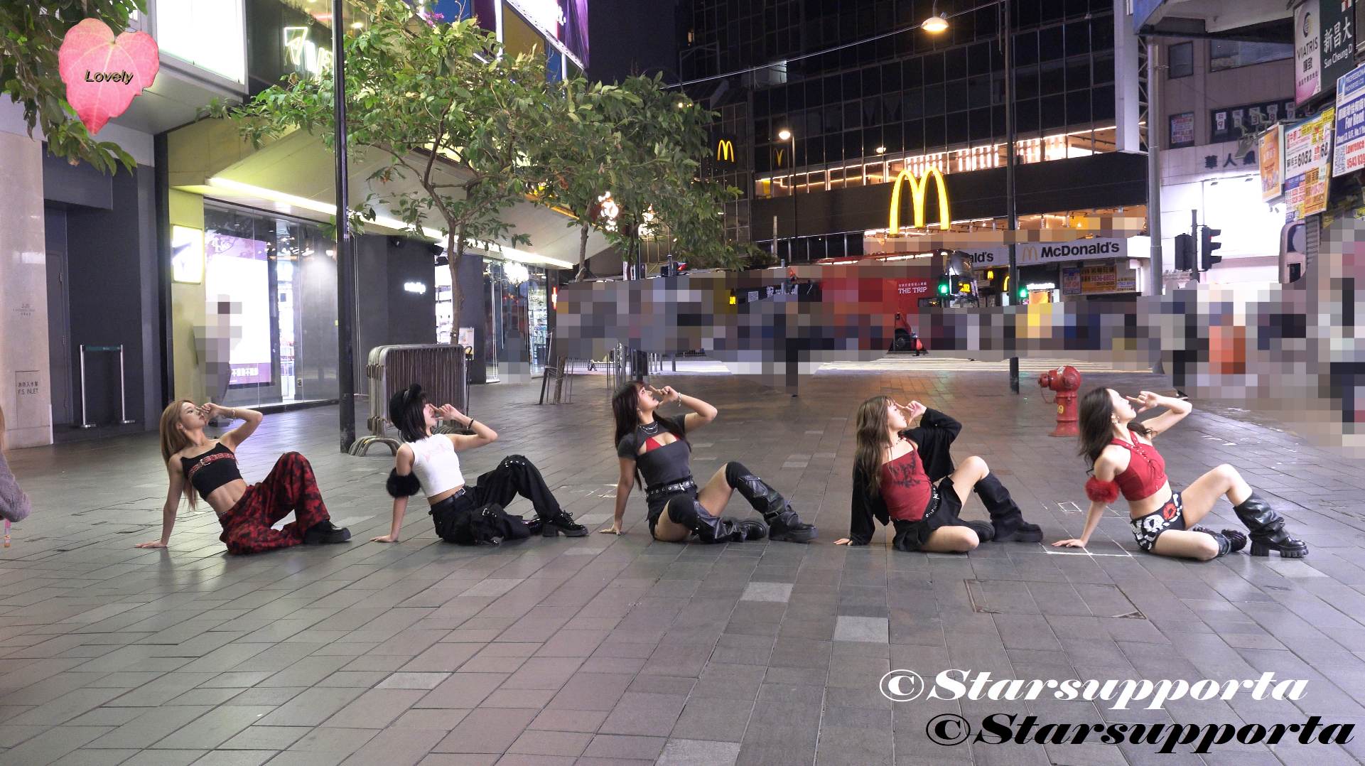 20251119 KPOP dance @ 香港銅鑼灣H&M對出